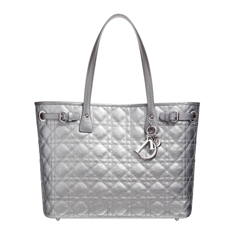 Bag M1010PPCD M090 Argento tela Dior Panarea